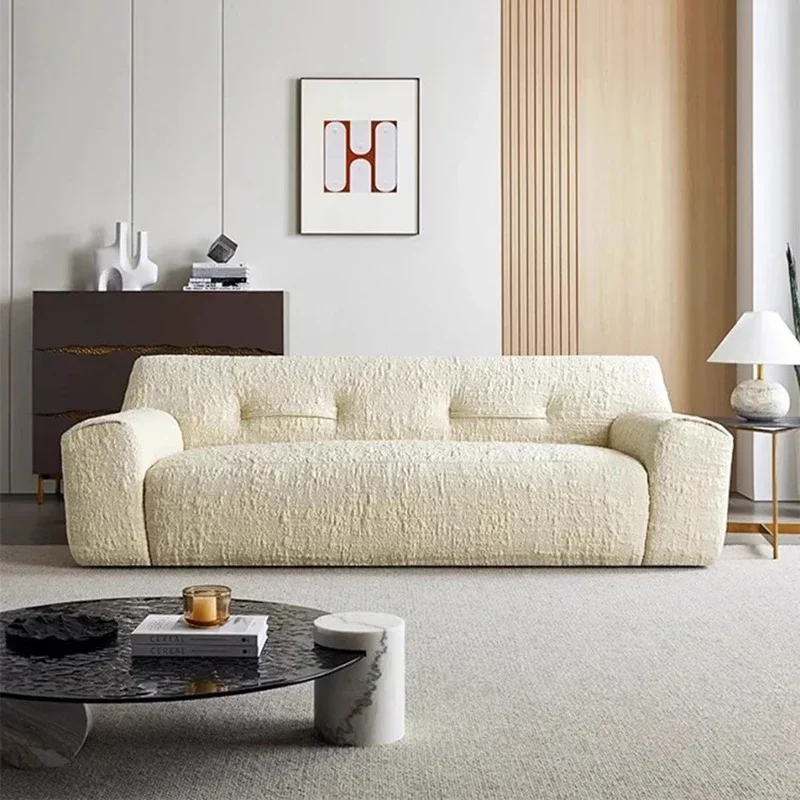 Lazy Puffs Living Room Sofas Designer Bedroom White Nordic Outdoor Sofa Bean Bag Relaxing Human Dog Bed Divano Home Furniture