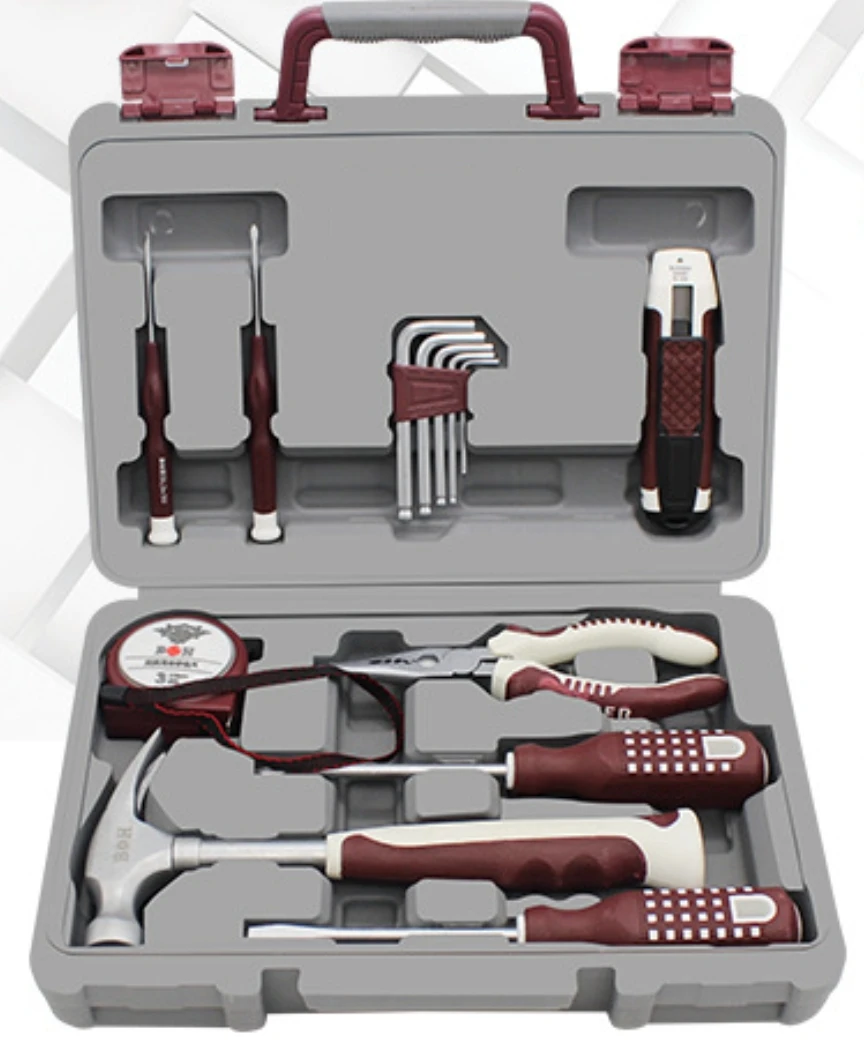 2024 Factory 14 Piece Home Tool Set Home Combination Tool Set carro herramientas Good Quality Car Tool Kit Set