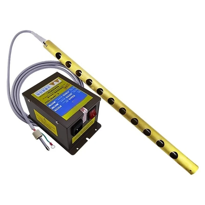 Ion wind pure rod copper rod in addition to static electricity industrial static eliminator printing film spraying dust removal