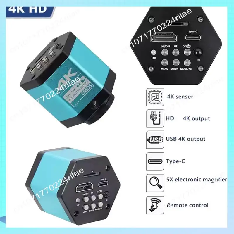 A17Z CCD 4K 60FPS كاميرا مجهر صناعي كاميرا فيديو رقمية تحويل محول لتعزيز التصوير الاتحاد الأوروبي التوصيل