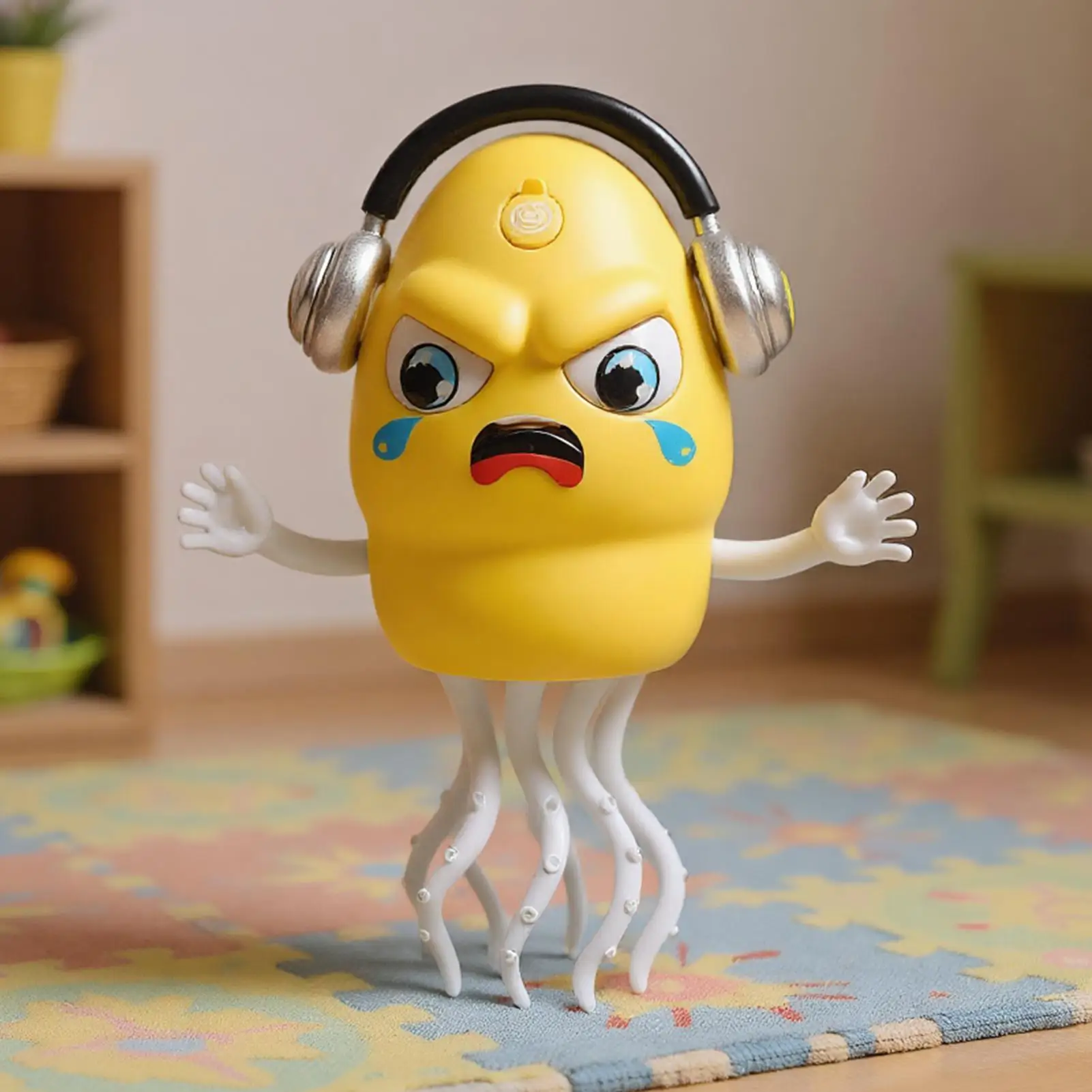 Dança polvo brinquedo sensor de obstáculo automático lula recarregável polvo dança brinquedo com luz & música para o bebê barriga playtime