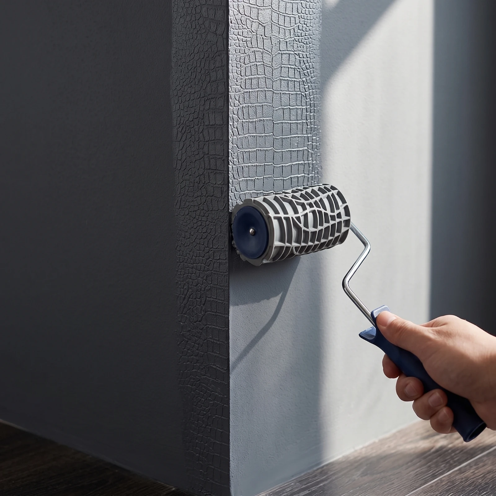 crocodile-texture-roller-decorative-crocodile-pattern-roller-tool-textured-rubber-for-diyers-wall-decoration-accent-walls