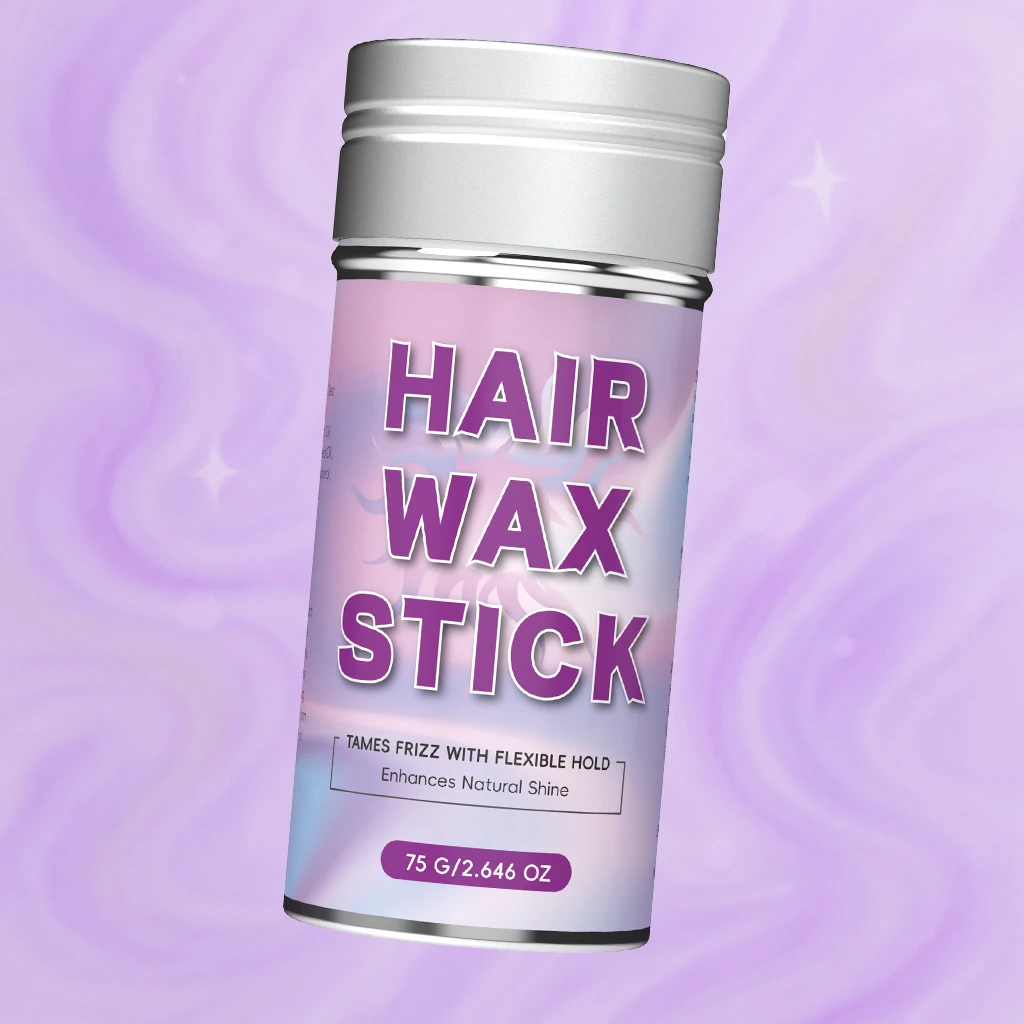 

Lightweight Hair Wax Stick Cream Shea Butter Formula Natural Look Styling For Men Women Detail Work Push Up Frizz Free 75g