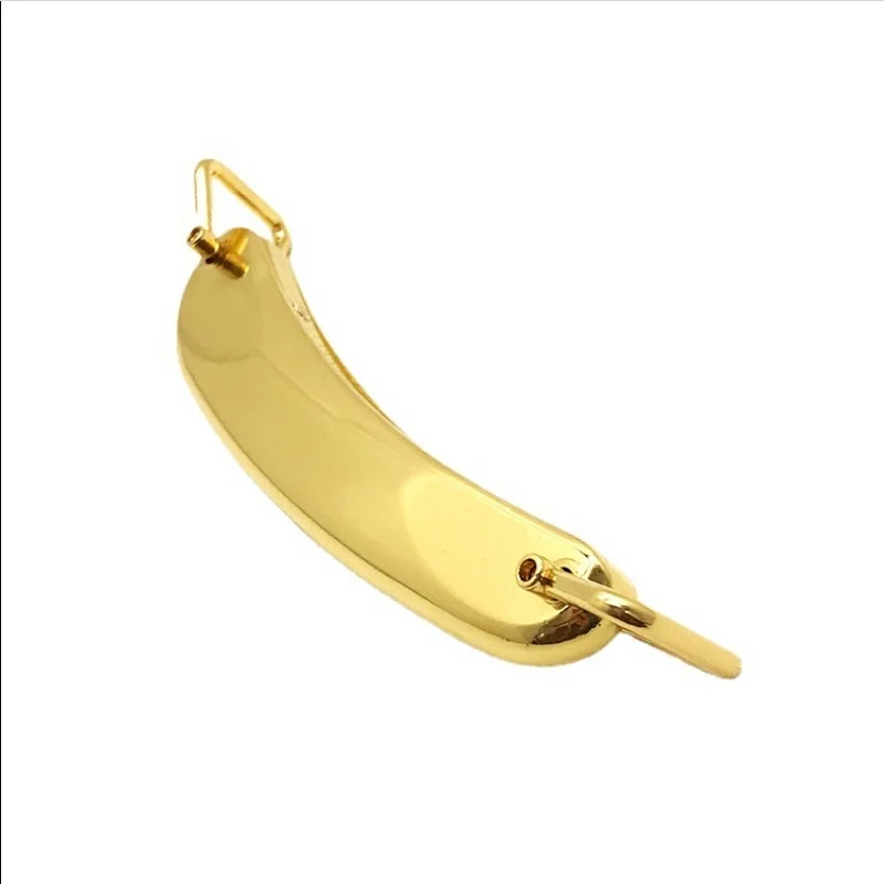 2022 new bag hardware handle Zinc alloy die-casting K gold handle Armpit handbag large handle