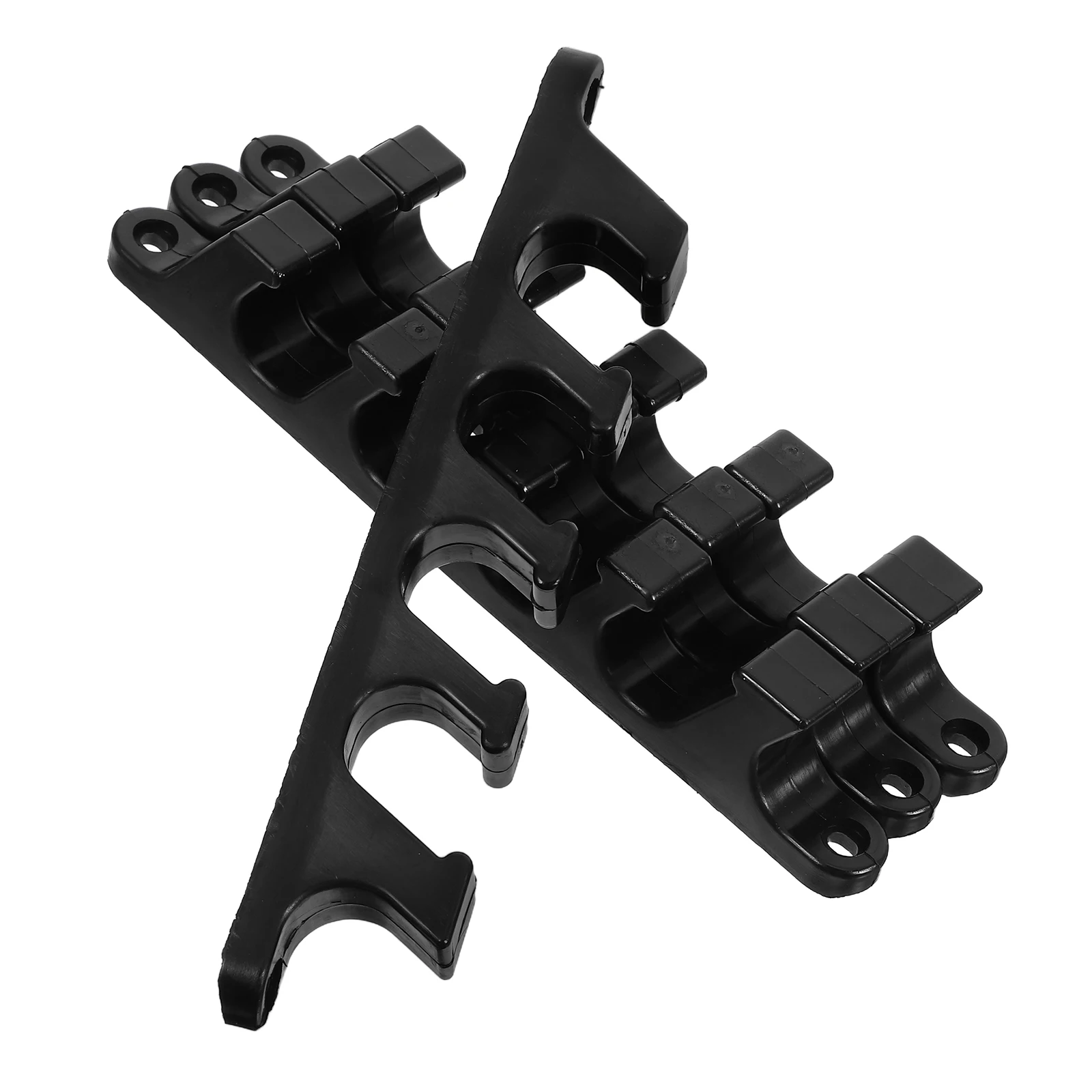 4pcs Outdoor Folding Recliner Support Bracket Lightweight Plastic Adjustable Chaise Lounge Position Back Support