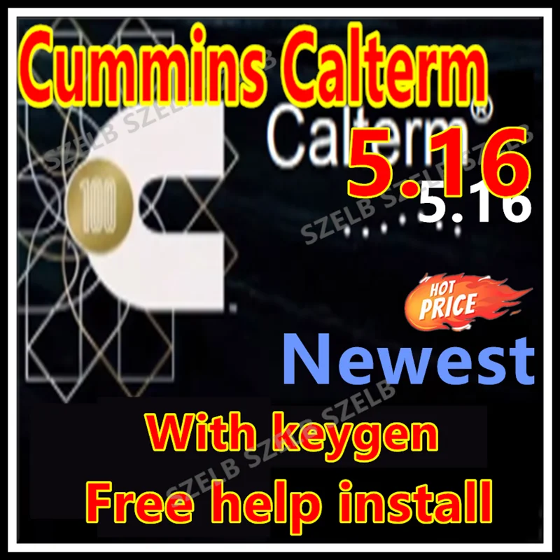 Newest Cummins Calterm 5.16 ECM Calibration for Advanced Diagnostics and Electronic Systems Management of Cummins Engines
