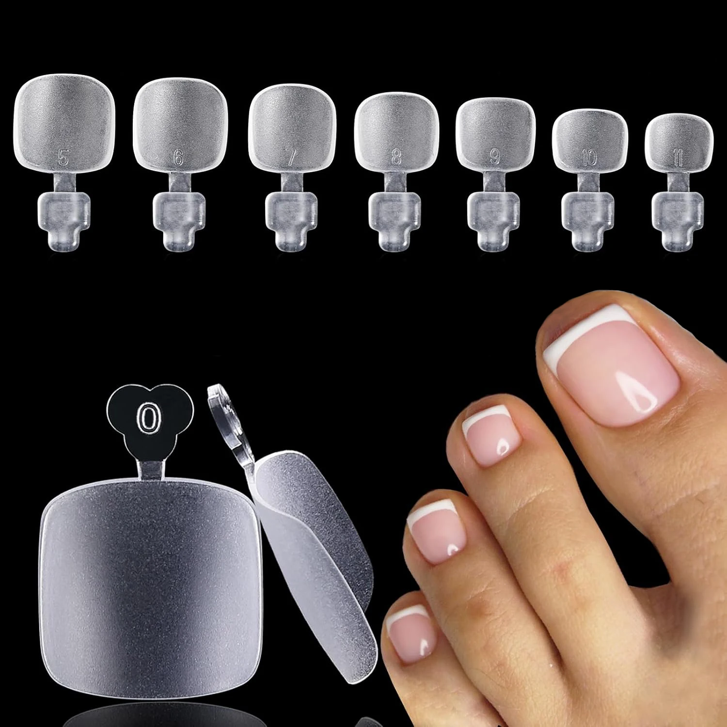 30/150/300/630/1500 יחידות טיפים לציפורניים קצרות מרובעות ציפורניים מזויפות מלאות ג'ל רך x טיפים לציפורניים ברורות טיפים לציפורניים