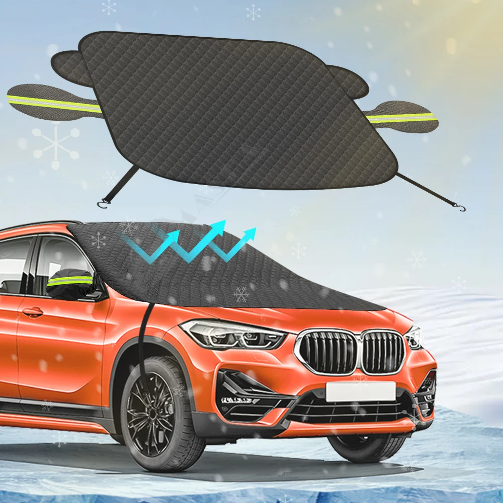 

Для BMW X1 E84 F48 2009-2024 2025 солнцезащитный козырек на лобовое стекло автомобиля, солнцезащитный козырек от снега, автомобильный магнитный чехол, передняя крышка ветрового стекла