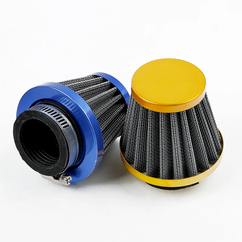 35mm 38mm 42mm 45mm Air Filter Clearner For Gas Motorized Bicycle Push Mini Moto Pocket Bike ATV Quad 4 Wheeler Motorcycle Parts