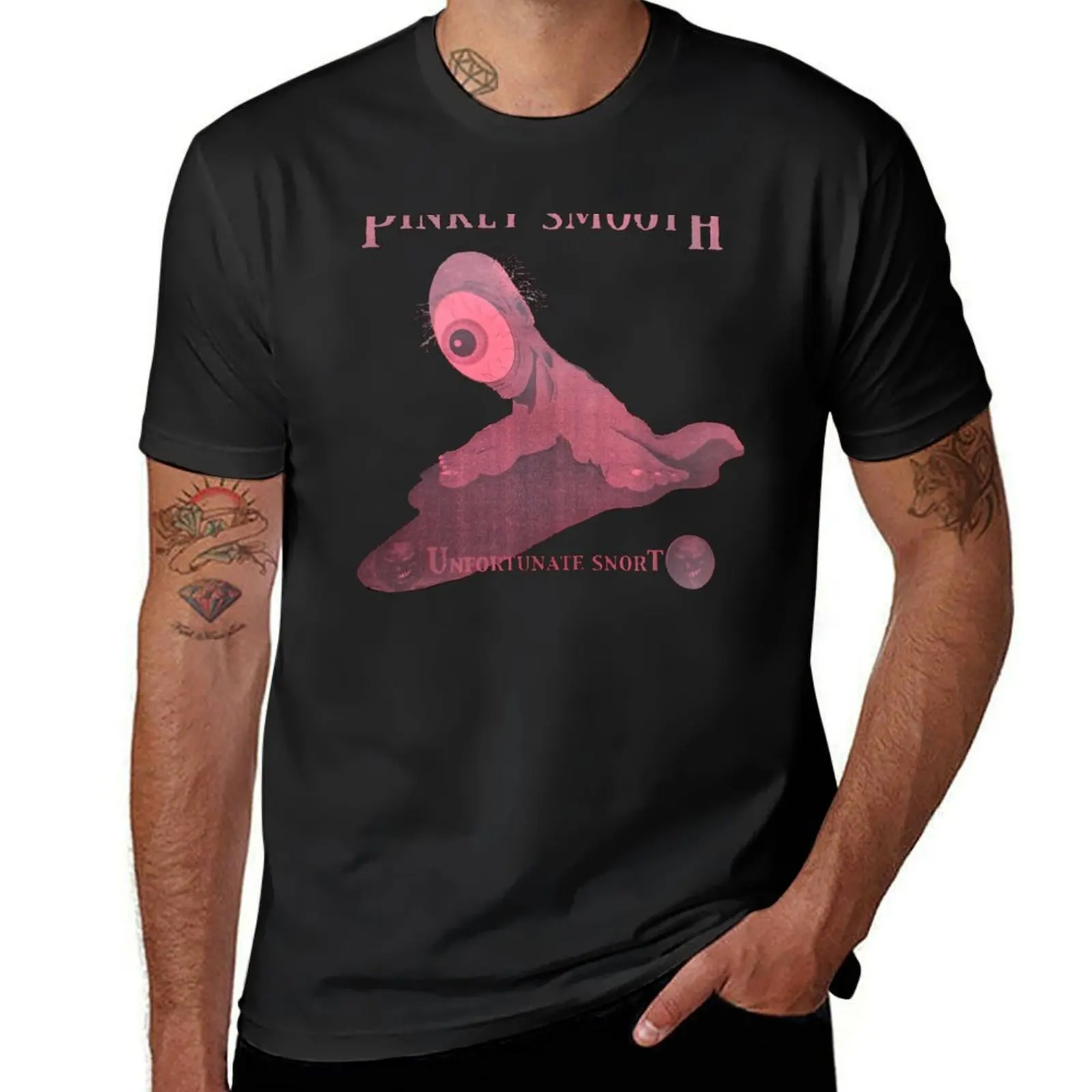 

Pinkly Smooth - Unfortunate Snort - A7X T-Shirt korean fashion tees Clothing men clothings