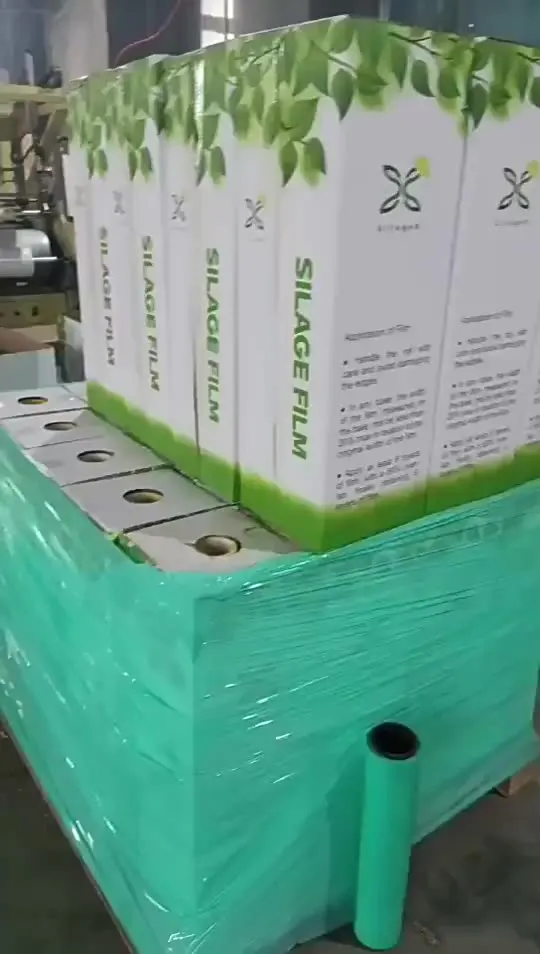 2025Pellicola per balle in plastica Silage Avvolgimento per balle soffiato Pellicola per silage a 5 strati Protezione UV elevata Avvolgimento per balle per silage
