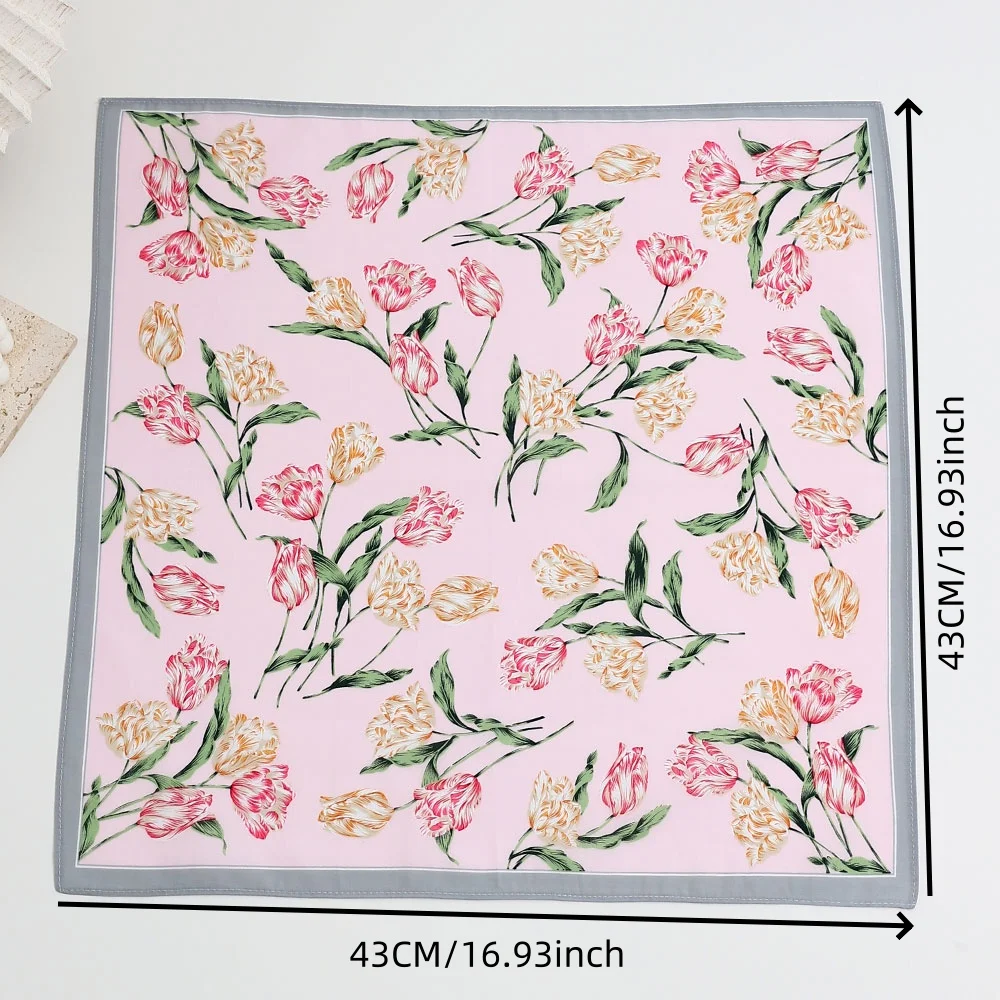 3 عبوات مناديل الزهور الأنيقة للنساء، مناشف العرق المصنوعة من القطن الخالص، مناشف السراويل بجيب قلاب، مستلزمات الزفاف، هدايا الأعمال، هدايا عيد الأم