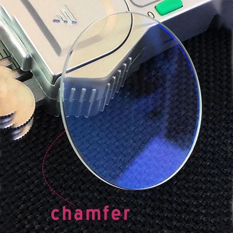 Watch Glass Mineral Replacement Flat 1.2mm Thick in Diameters 28mm-38.5mm Blue AR Coating Watch Crystal Repair Parts 1 PC