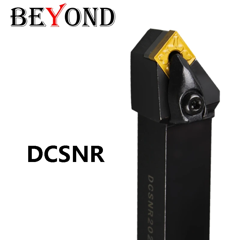 

BEYOND DCSNR2020K12 DCSNL2020K12 DCSNR2525M12 DCSNL2525M12 DCSNR DCSNL 20x20 Carbide Inserts CNMG Turning Tool Holder CNC Cutter