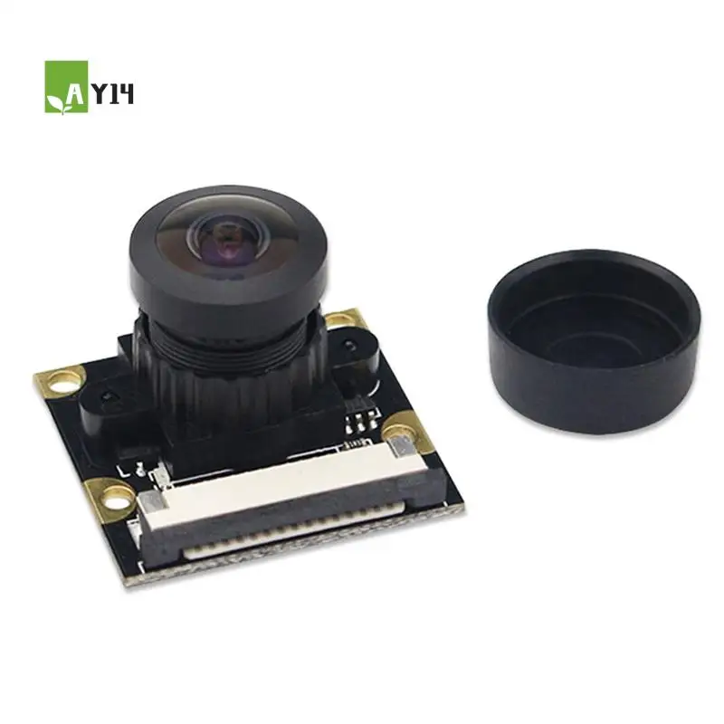 

AY14 -160 Degree OV5647 Camera Module For Raspberry Pi 3B+ 4B Adjustable Focus HD 5 Million Pixel 2592X1944 With FFC Cable