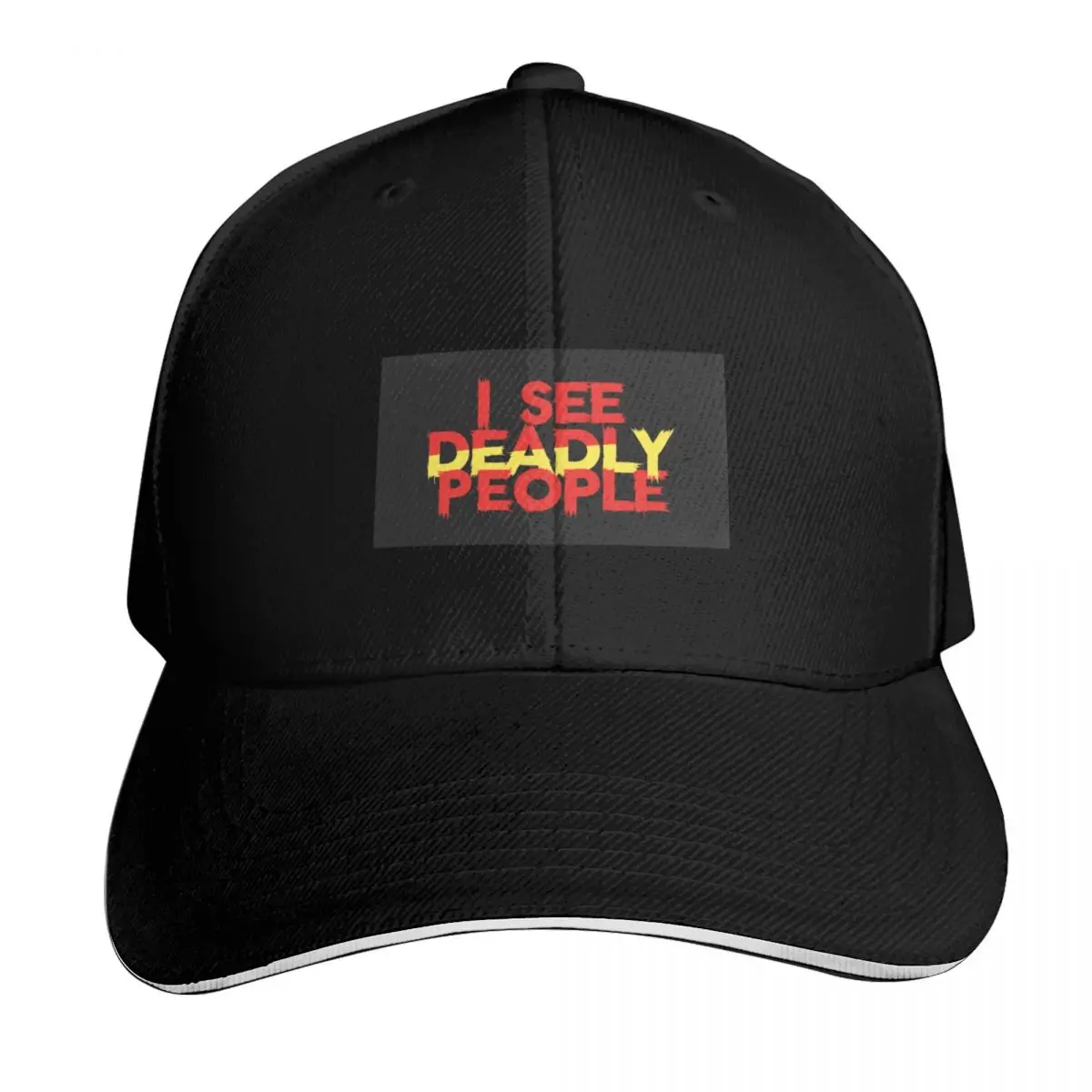

I see deadly people Baseball Cap Anime Hat Designer Hat Mountaineering dad hat For Men Women's