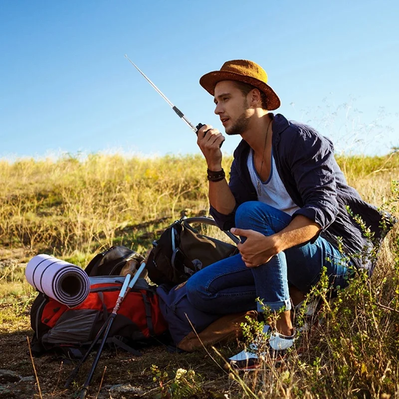 27MHZ Telescopic Antenna Connector Aerial For Short Wave Radios Walkie Talkie Rod Antenna