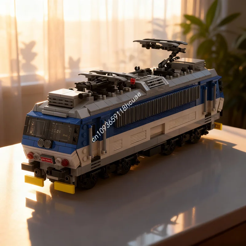 1264 個 MOC ČSD クラス E 3 人乗り列車都市列車モデルビルディングおもちゃブロック建築クリスマスギフトアイデア教育