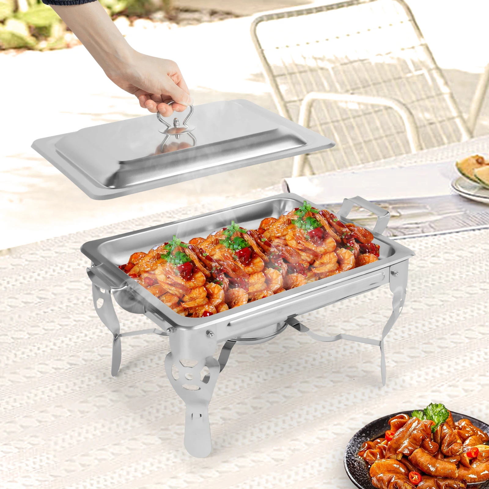 6L Chafing Dish Foo…
