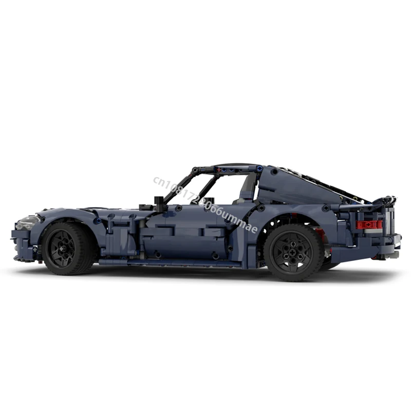 2024 Dodge Viper GTS Coupe Racing Sports Car Model Building Blocks DIY Vehicle Speed Champion Racer Bricks Toy Gift Boys 42154-B