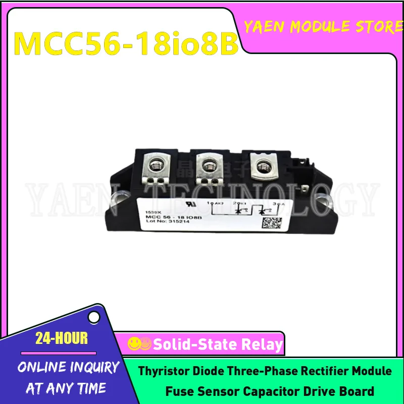 New MCC56-18io1B MCC56-18io8B Thyristor module In stock