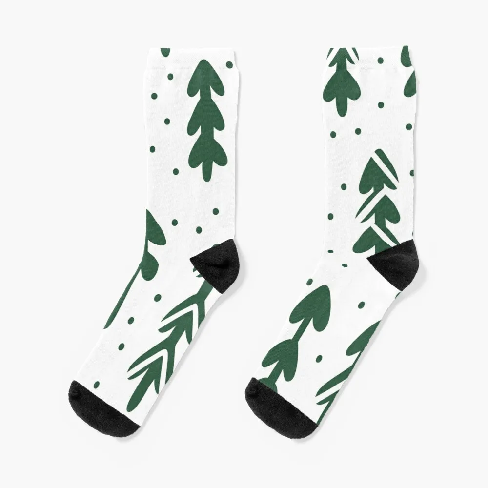 

BEAUTIFUL TREES, FOREST INSPIRED PATTERNSocks Funny Gift Anti-Slip Socks Man Sports Socks