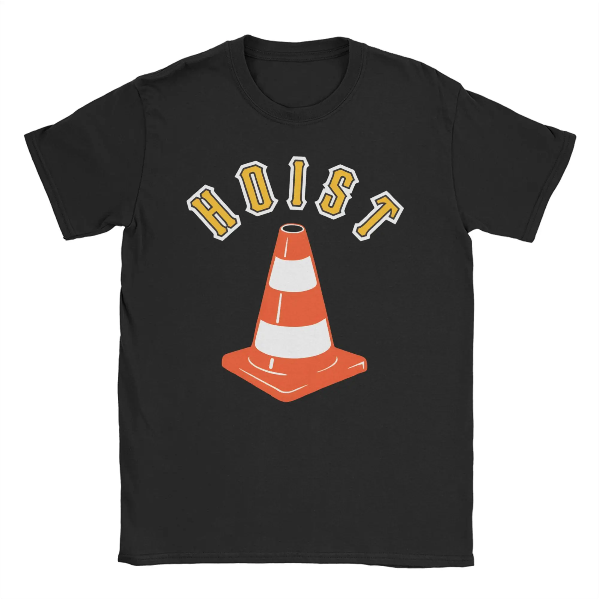 Men Women Hoist The Cone T Shirt  Pure Cotton Tops Vintage Short Sleeve Crew Neck Tee Shirt Big Size T-Shirt
