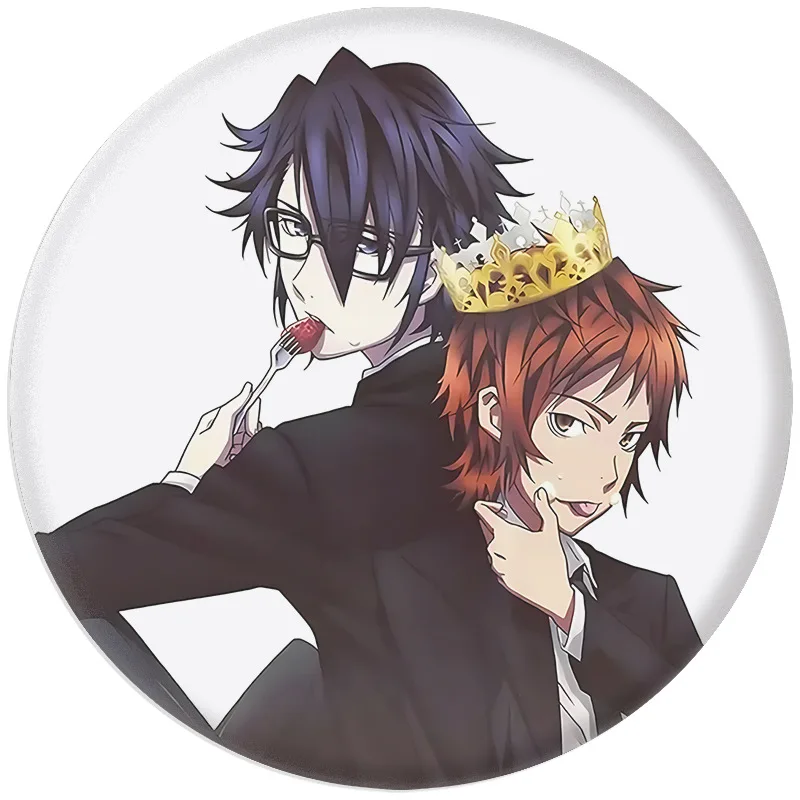 أنيمي K مشروع الأجهزة الطرفية Isana Yashiro تمثال شارة بدبوس كورو اقتراح دبابيس ميكوتو الدعامة حقيبة ملحق تاتارا أوتسوكا اللعب #6