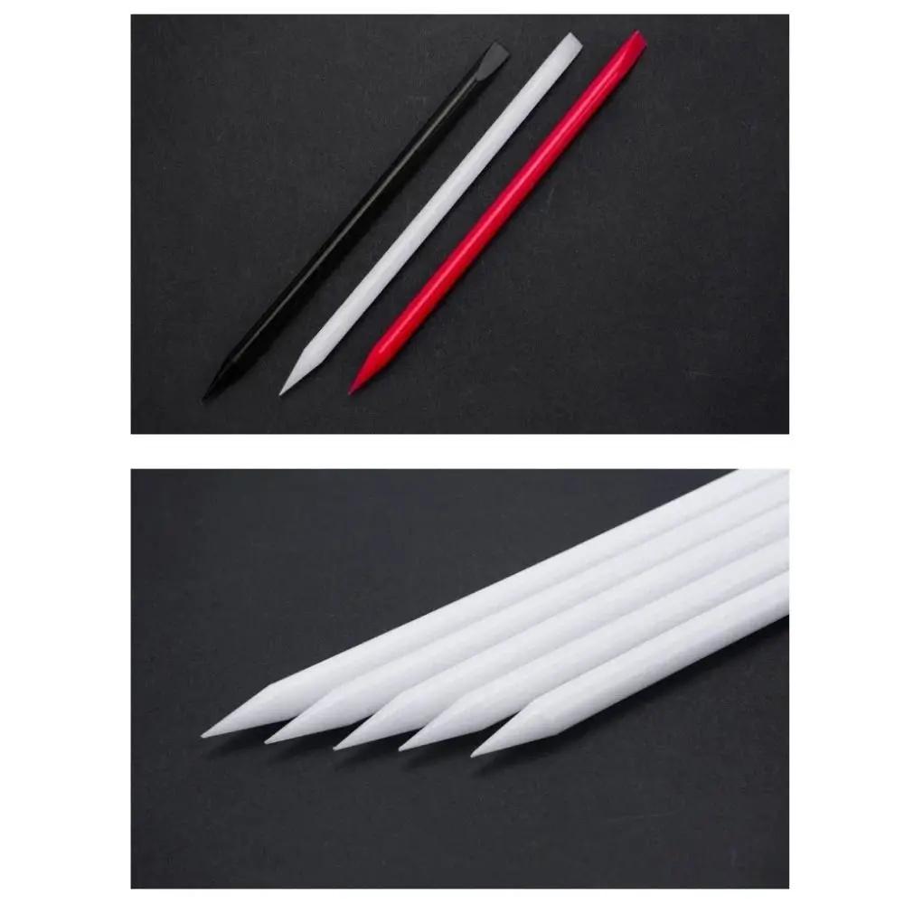 Penna per la pulizia del quadrante dell'orologio in plastica Rimozione della polvere Bastone per la pulizia dell'orologio professionale Pulizia del movimento Strumento di riparazione dell'orologio a doppia testa