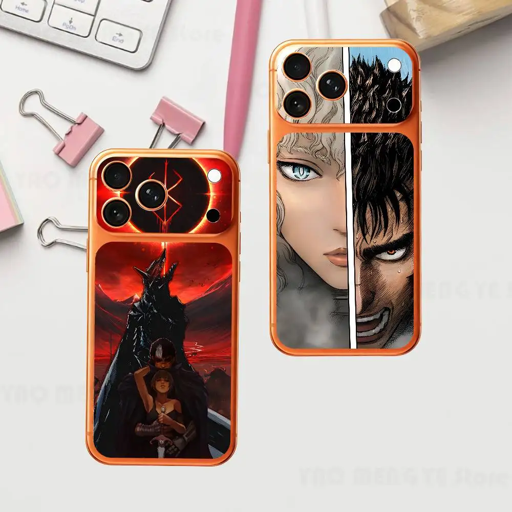 

Anime G-Guts Griffith For IPhone 17 Pro ProMax Full Back Cover Decal Wrap Skin Rear Protective Sticker Film
