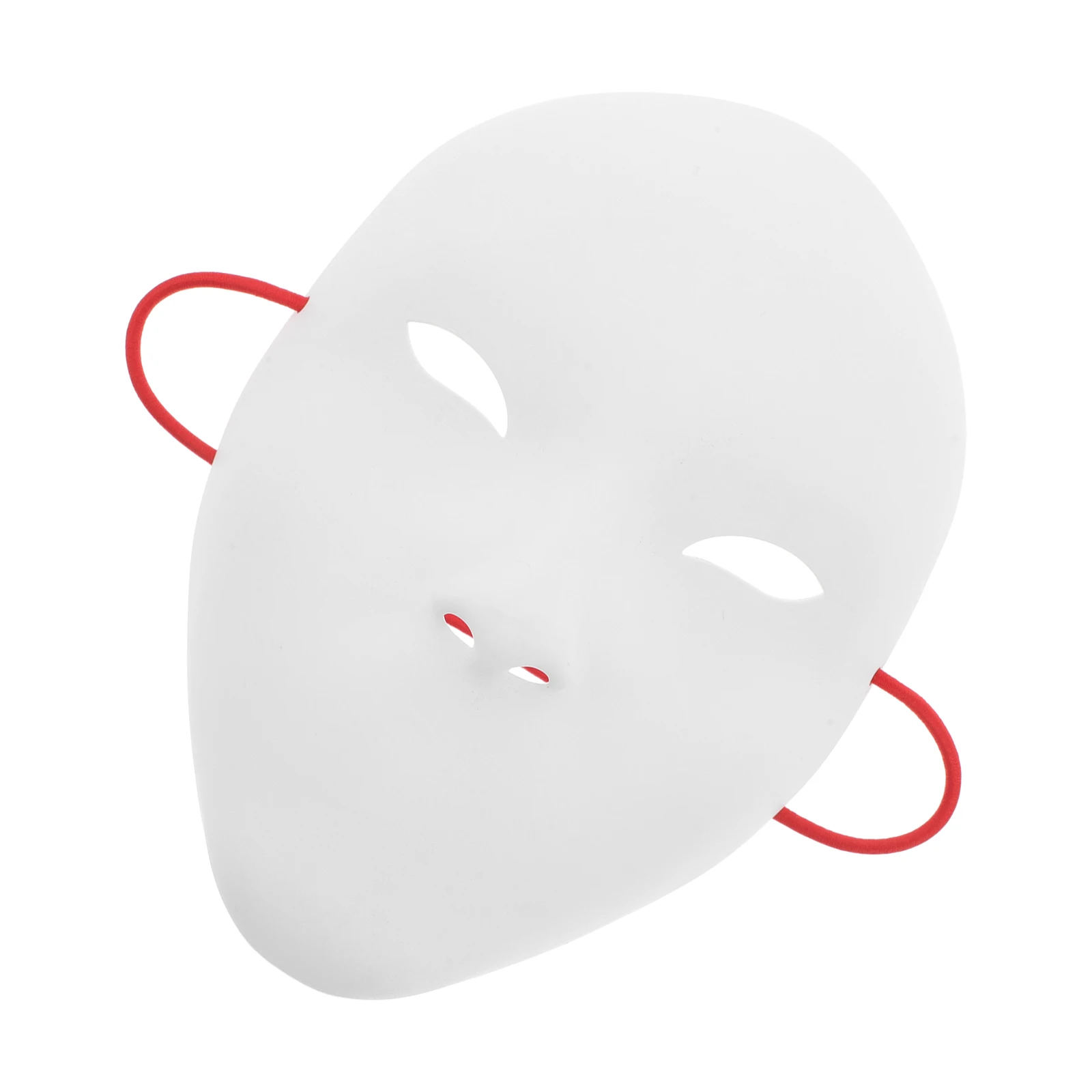 

Cosplay Costume Mask Costumes Dress-up Face Masks Diy Material Hand-painted Festive White Decorative Halloween Props Party
