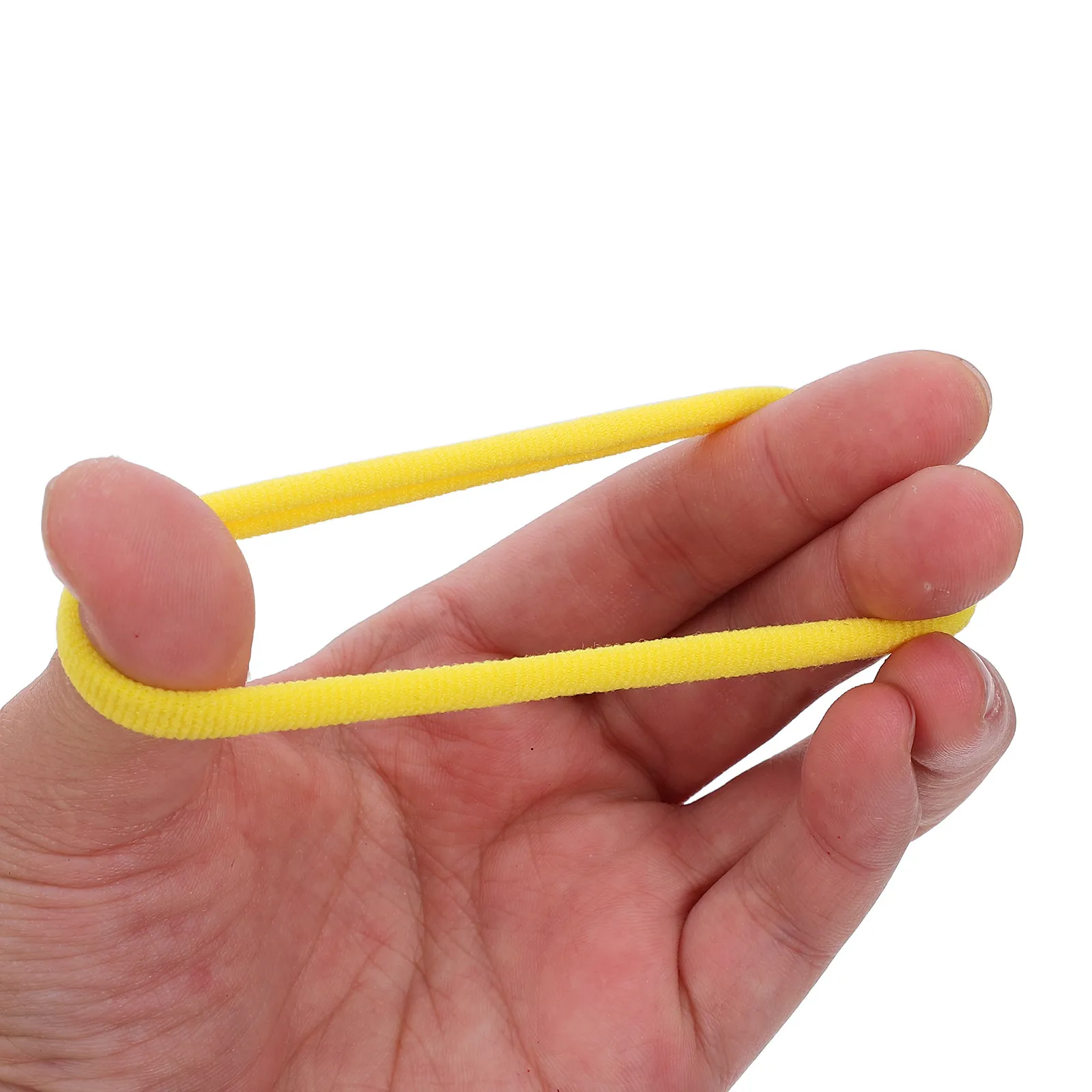 

96Pcs Stretchy Potholder Loops Elastic Weaving Cord Refill Pack for Loom Craft Kit Flat Acrylic Bands Hand Woven Rope DIY