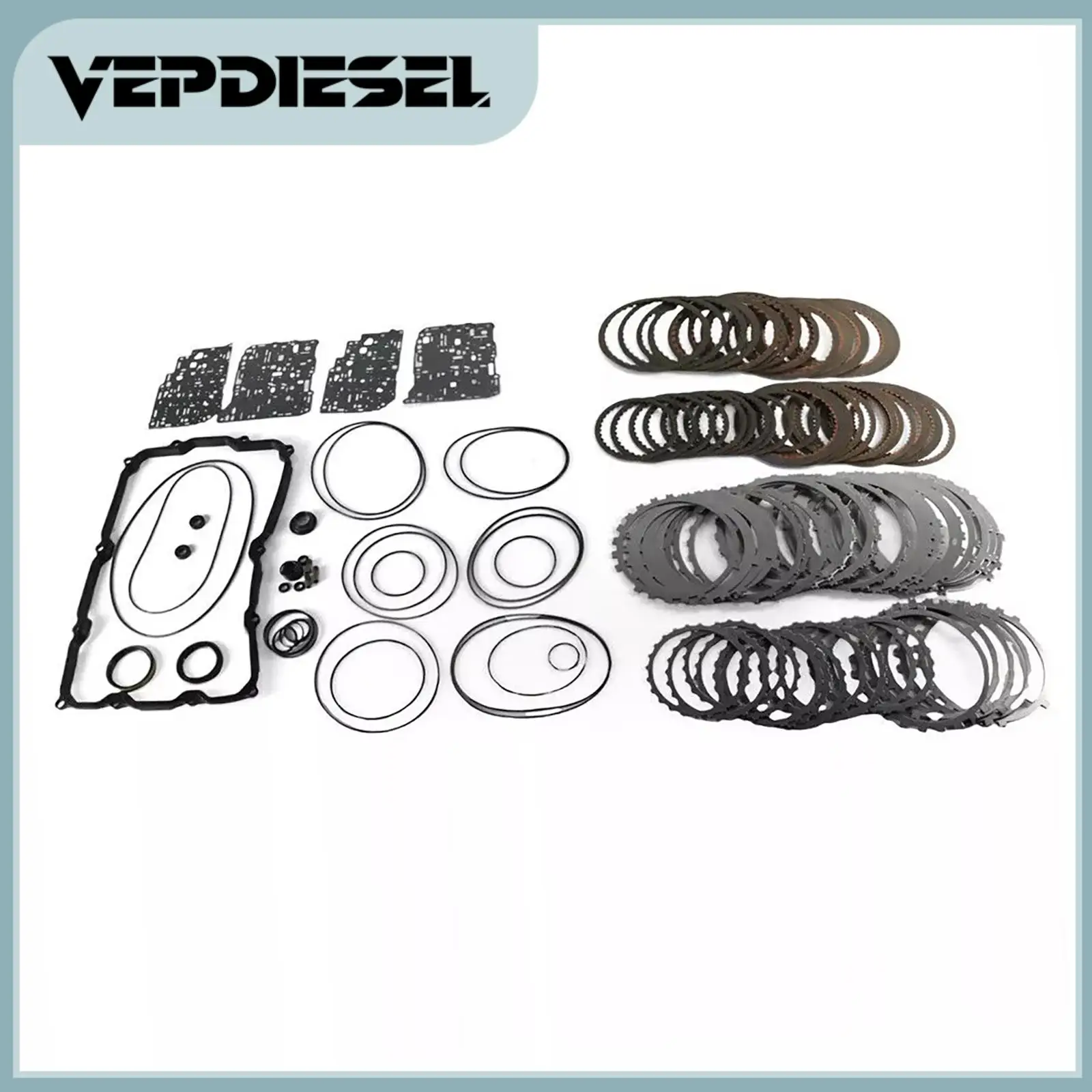 

Transmission Master Rebuild Kit w/ Friction Plate Steel Plates For 2007-2011 Toyota Sequoia Tundra V8 5.7L Part# AB60E AB60F