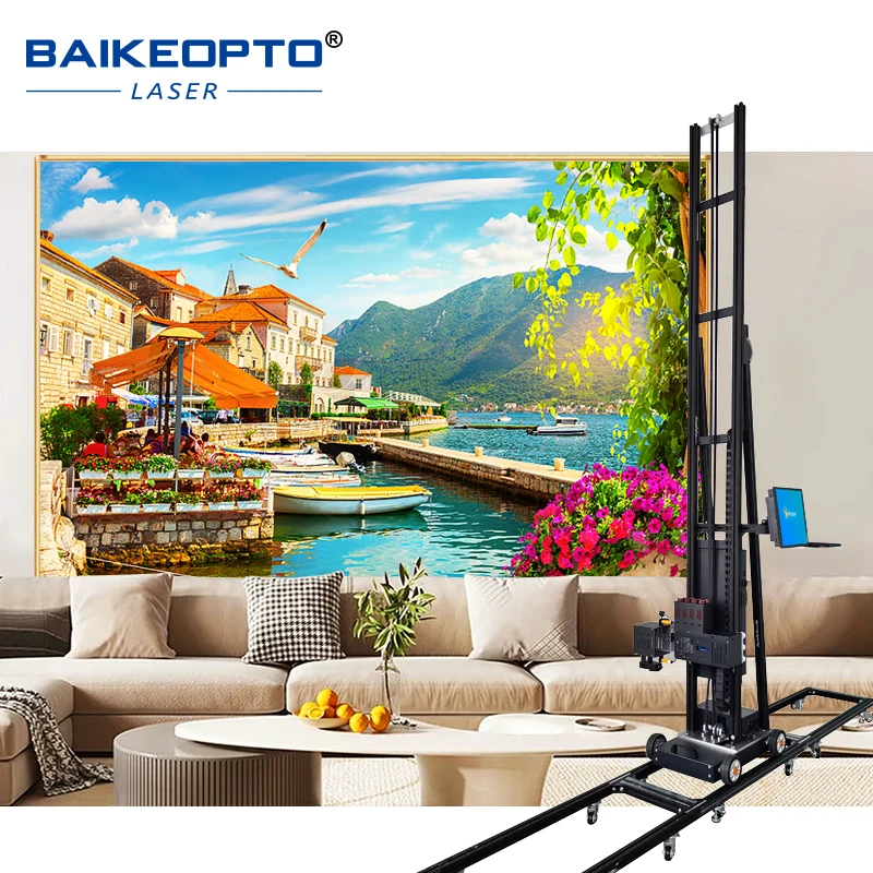 Macchina pubblicitaria automatica per macchina da stampa murale verticale 3D