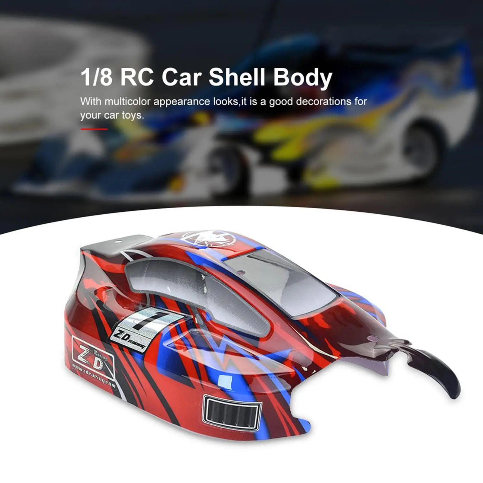 ZD Racing 1/8 RC Truck Car Body Shell Cover PVC Car Shell Part For 1:8 Off-road Buggy 8459 9116 08427 RC Racing RC Car Parts