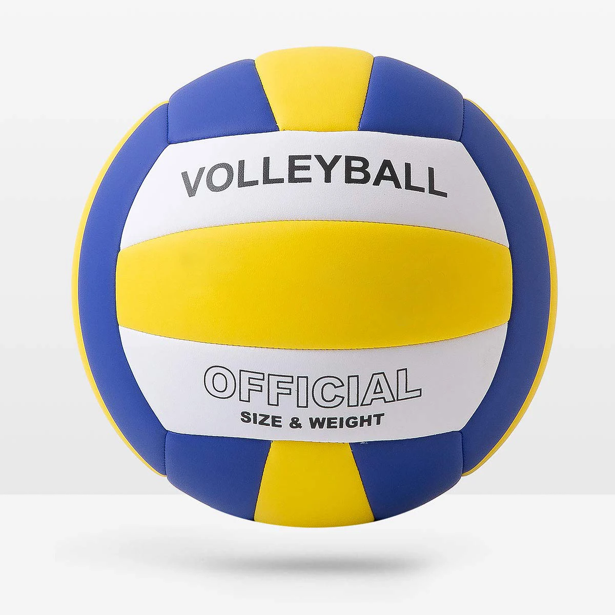 1Pc Beach Volleyball Official Size Outdoor Volleyball Thickened Surface Soft Leather in&Outdoor Volleyball for Men, Women, Adul