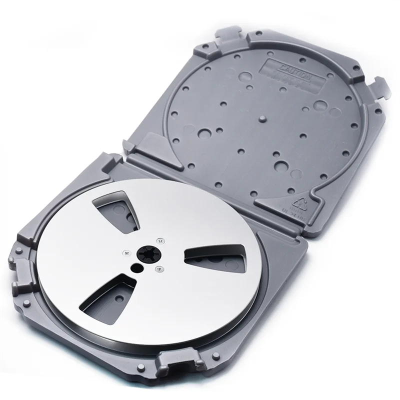 

【Flash Sale】Premium 7In Reel Storage Box With Empty Takeup Reels For Recording Tape Preservation