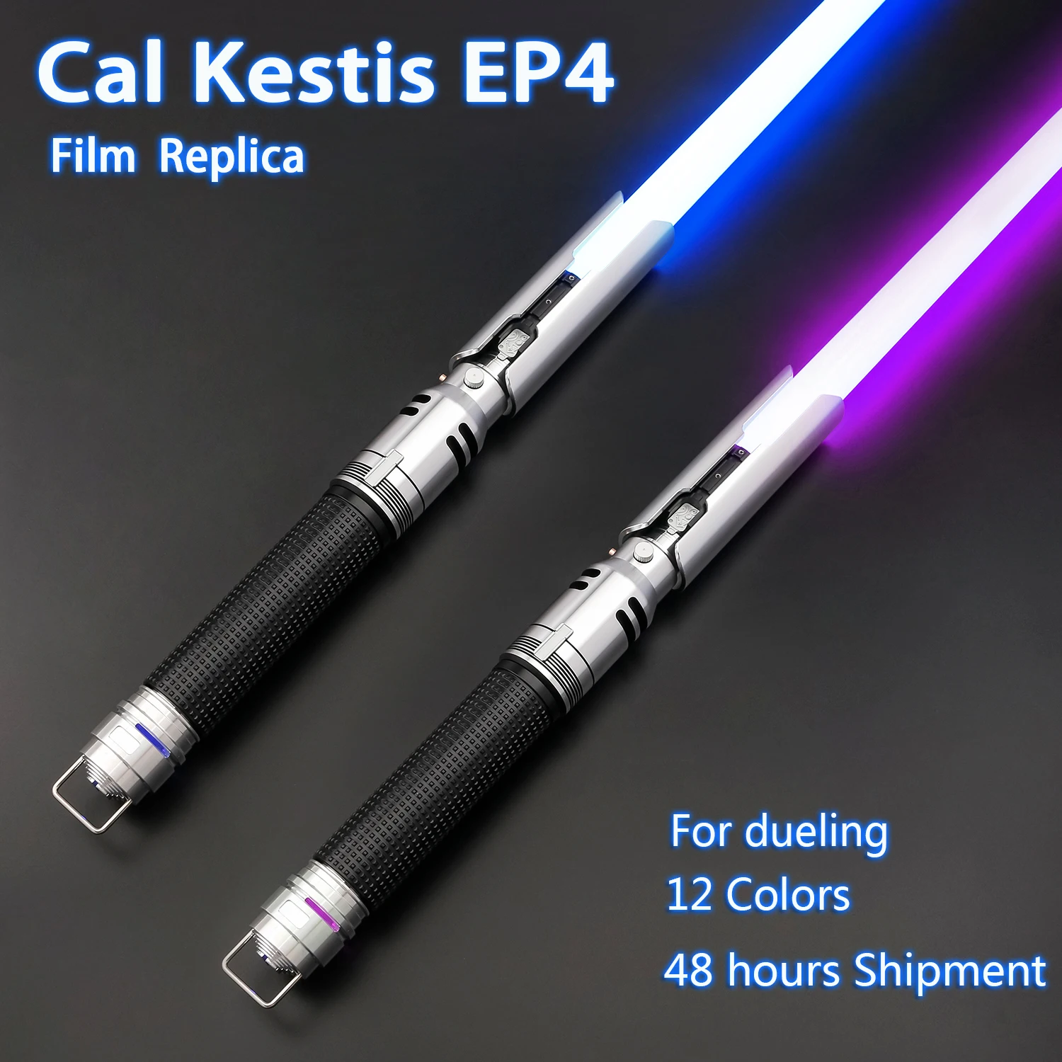 

TXQSABER Cal Kestis's EP4 Replica RGB Pixel laser sword Smooth Swing Metal Handle lightsaber Cosplay FOC jedi sword 12 Colors fo