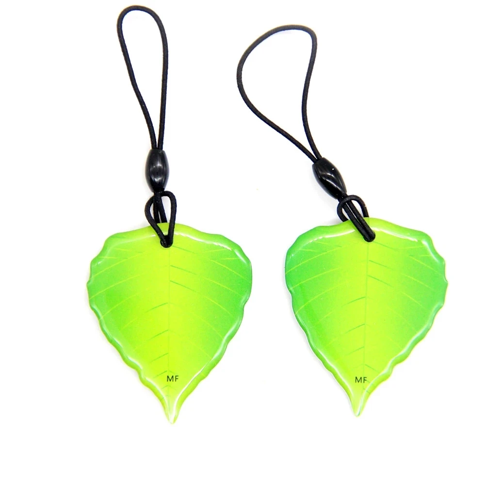 1/2/3/4Pcs UID Changeable Rewritable S50 1K 13.56Mhz Pattern Keyfob RFID Token Tag Badge Keychain Access Control Card