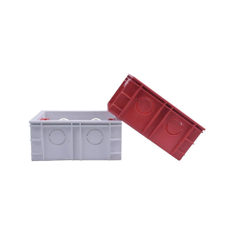 118 type American wall switch socket installation bottom box, concealed box, flame-retardant bottom box, junction box