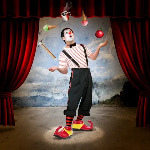 गर्म जूते जोकर मज़ेदार पोशाकें कॉस्प्ले सहायक उपकरण बड़े कपड़े बच्चों के हैलोवीन चप्पल 8 best sales जोकर के जूते - №8