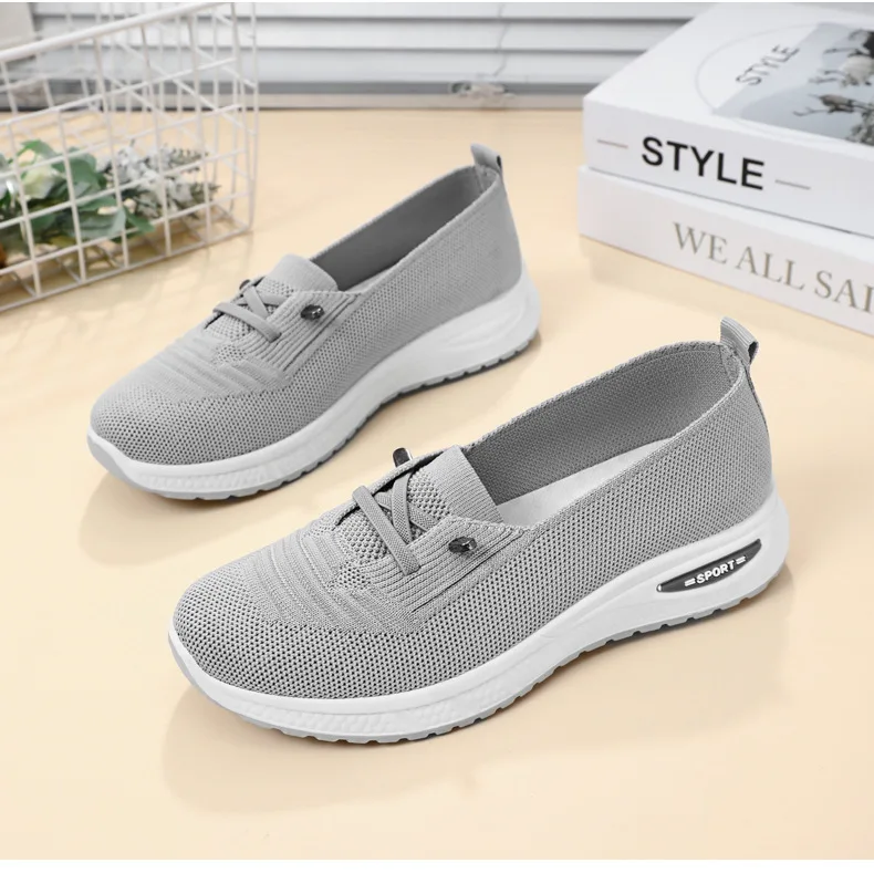 Women's Breathable Summer Sneakers – Lightweight Casual Comfort Shoes S59388a7477174c94ae6ec94f269dd915r