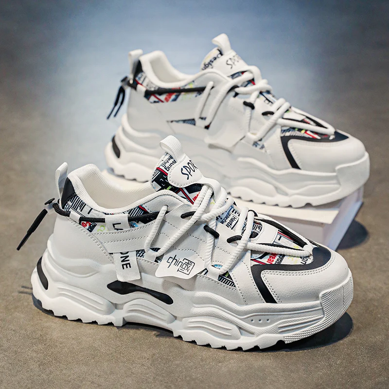 

Классическая повседневная обувь DY, универсальные белые кроссовки, модные кроссовки и спортивная обувь.