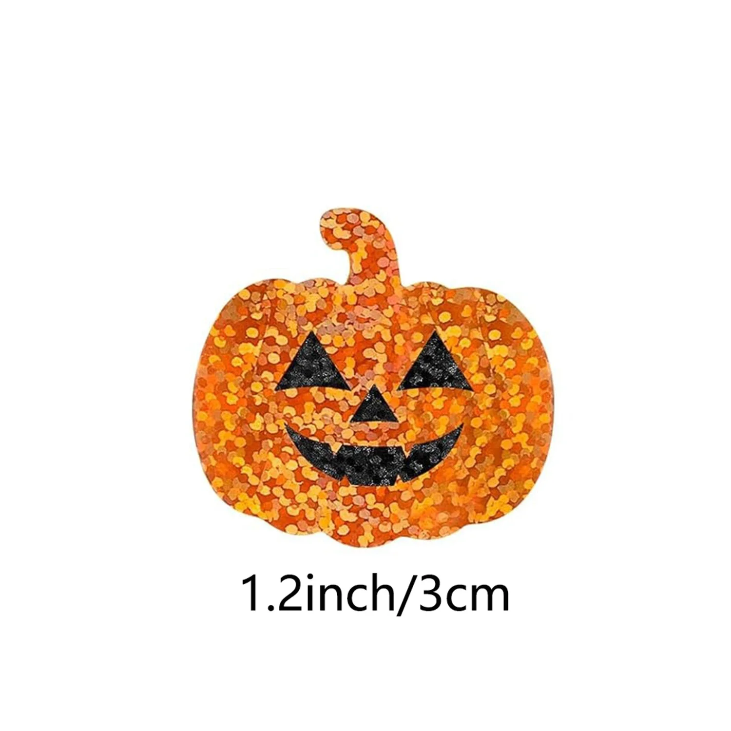 500pcs Cute Pumpkin Halloween Stickers Party Halloween Gift Wrapping Label Scrapbook Cartoon Rewards Stationery Stickers