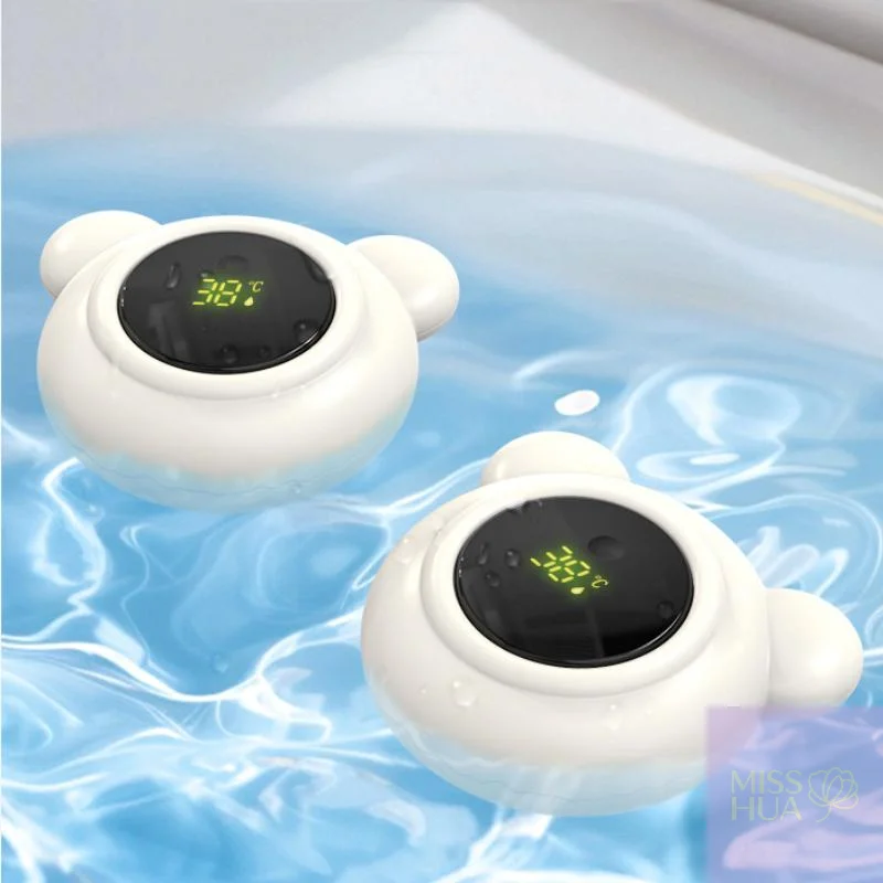 

Little Bear Baby Water Temperature Gauge, Button Cell Child/Baby Bath Digital Temperature Gauge - Home Use