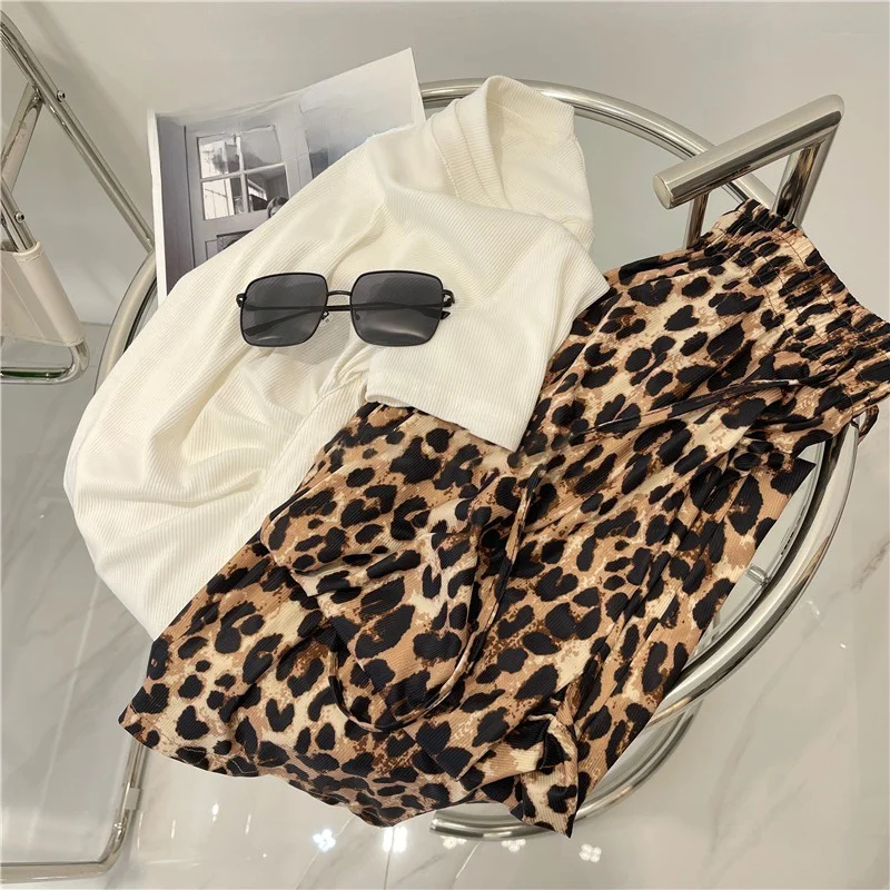 여름 얇은 와이드 레그 팬츠 여성용 아이스 실크 드레이프 캐주얼 롱 팬츠 하이웨이스트 다용도 시원한 빠른 건조 바지