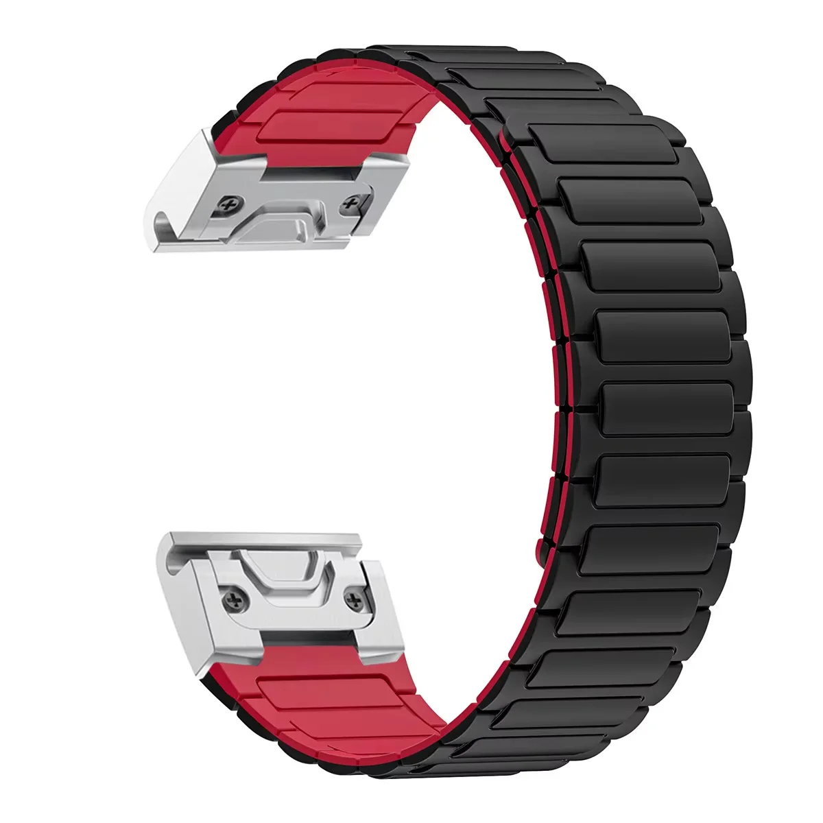 22 26 mm Quick Fit Silikonarmband für Garmin Fenix 8 47 mm/Fenix E/Fenix 6 Pro/6/7/7 Pro/5/5 Plus Band für Forerunner 965/955/945 – Detail 10