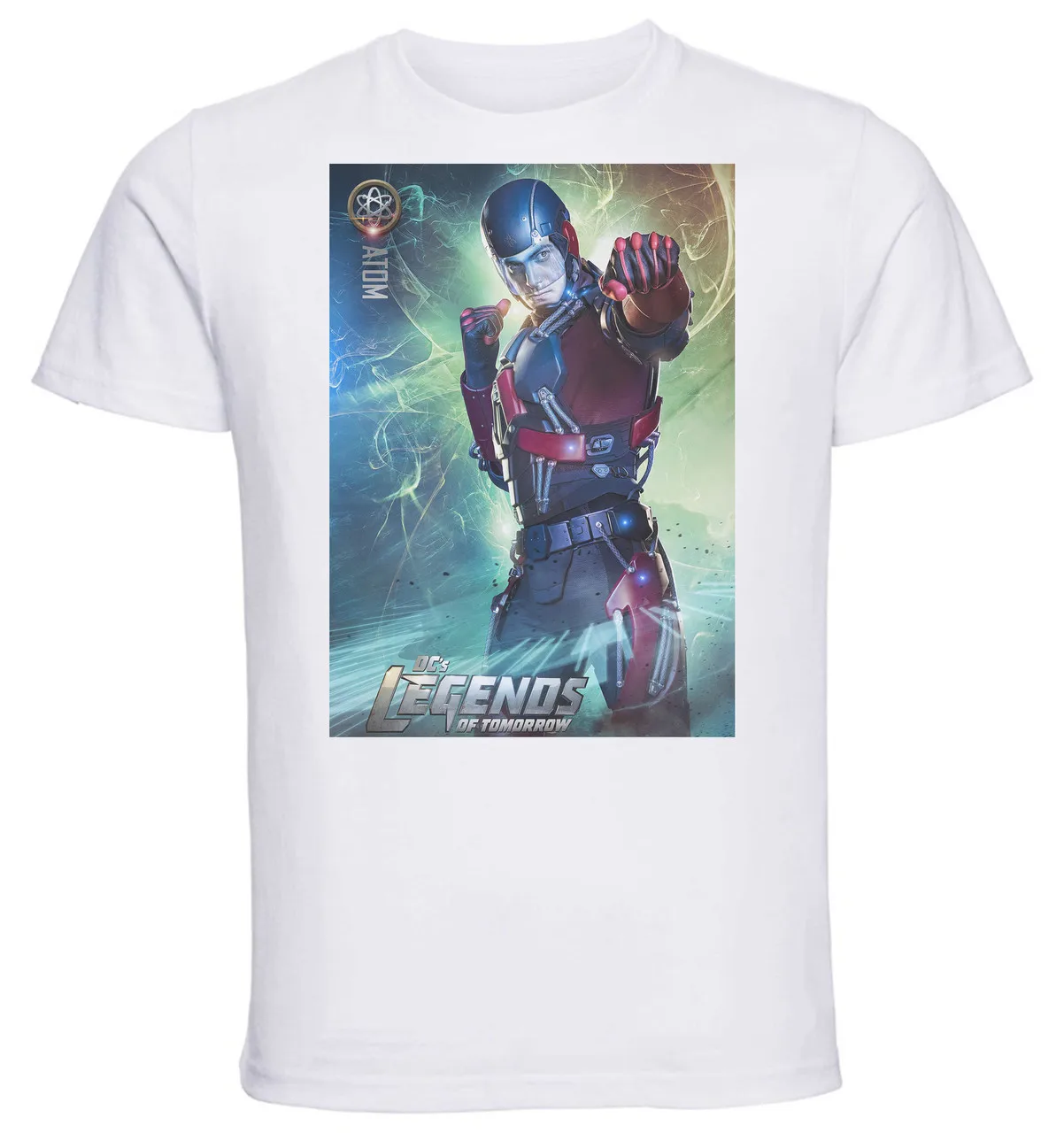 T-Shirt Unisex White Playbill TV Series Legends of Tomorrow Atom