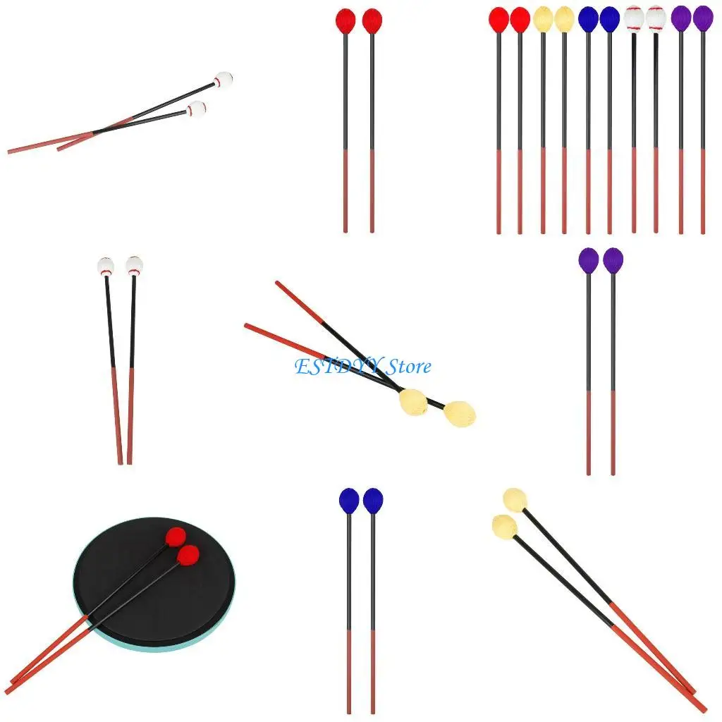 

G6DE Marimba Hammer Perfect for Beginners Practice, Teens and Intermediate Players Perfect Weight & Balance Marimba Mallets