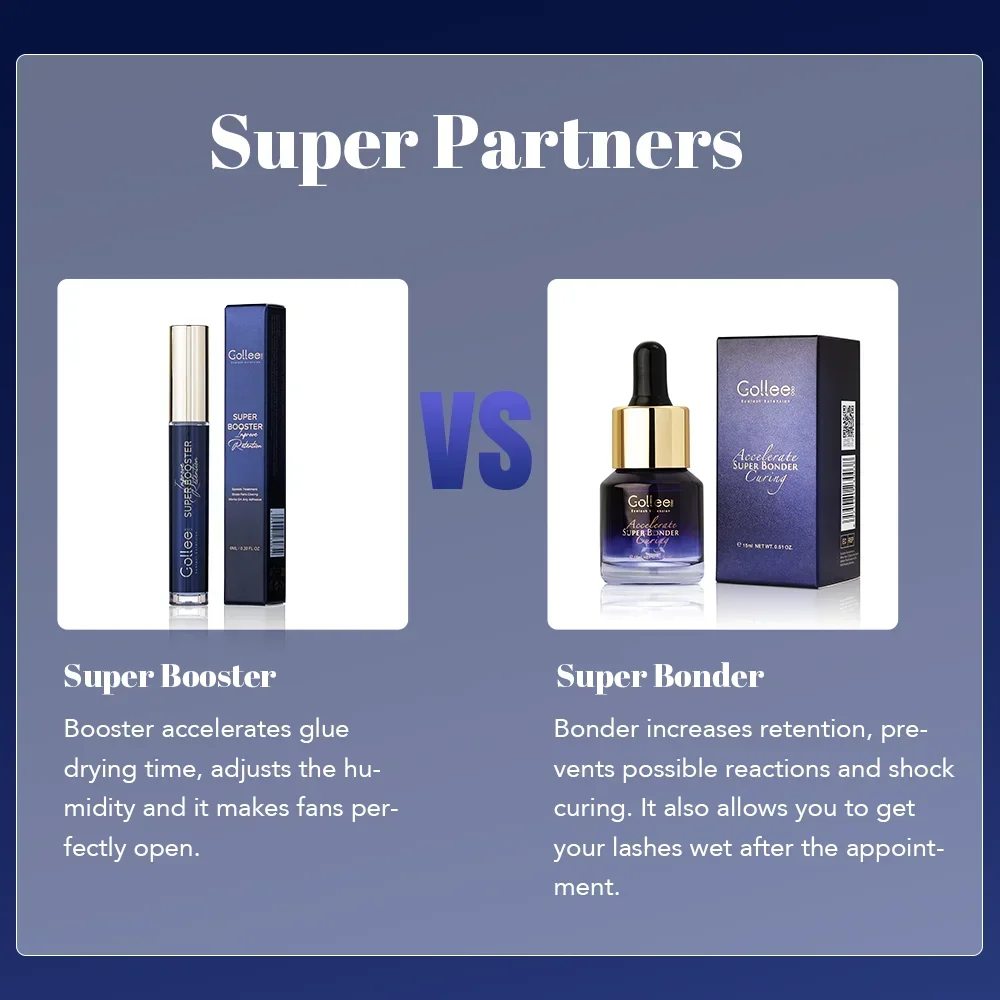 ゴーリー スーパーブースター アクセラレーター まつげ接着剤用 ファンが閉じないようにする まつげファン接着剤 ボンダー接着剤 卸売